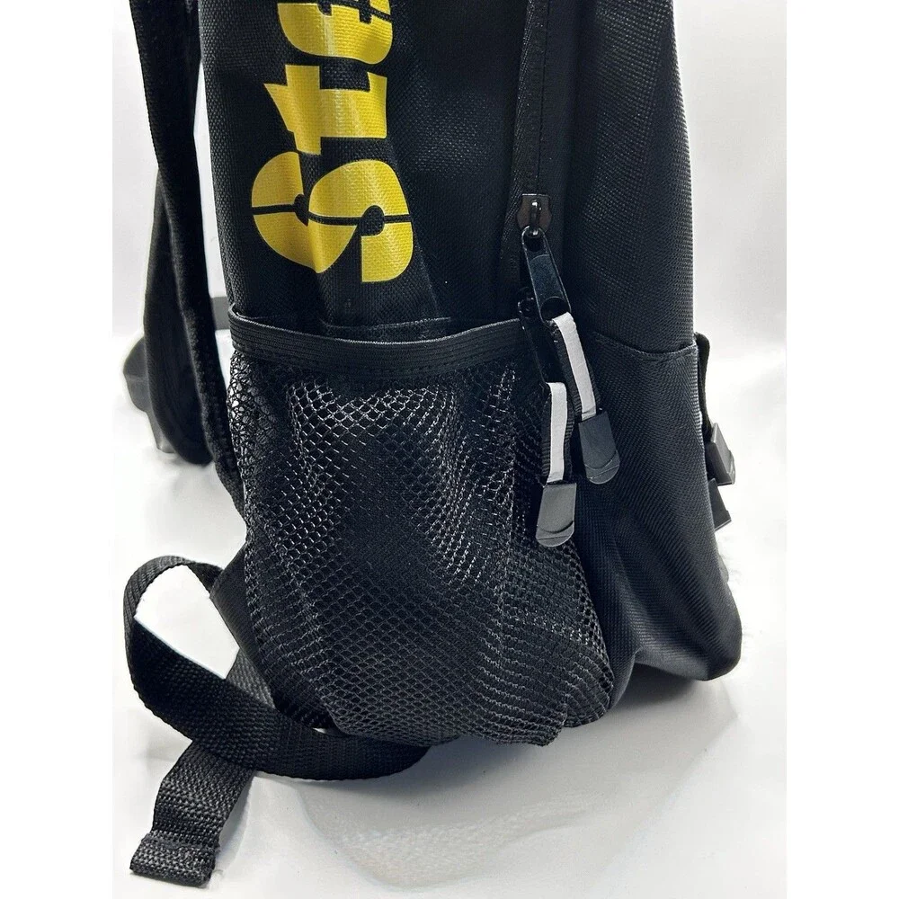 Pittsburgh Steelers Licensed Multi-Purpose Black Backpack School Bag NFL 17